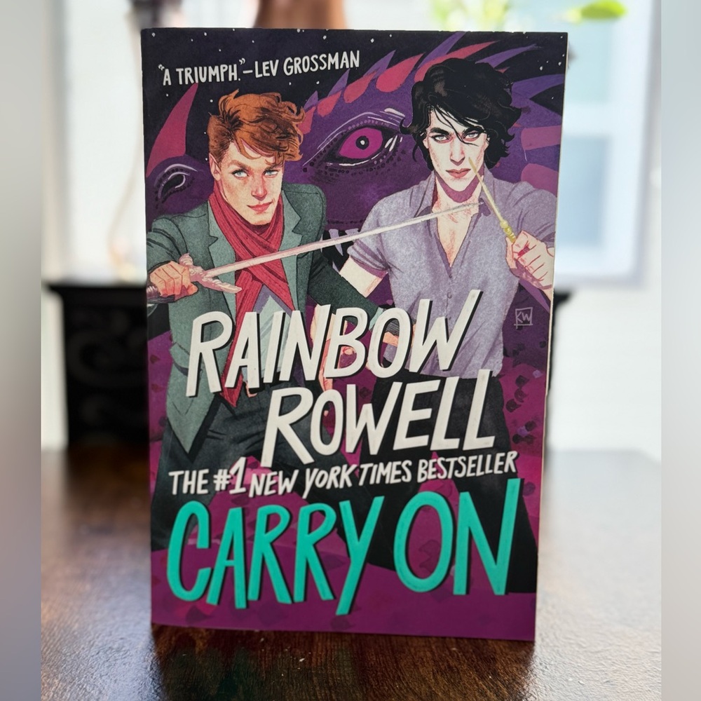 ⚡️5 for $20 Carry On: The Rise and Fall of Simon Snow Rainbow Powell [softcover]